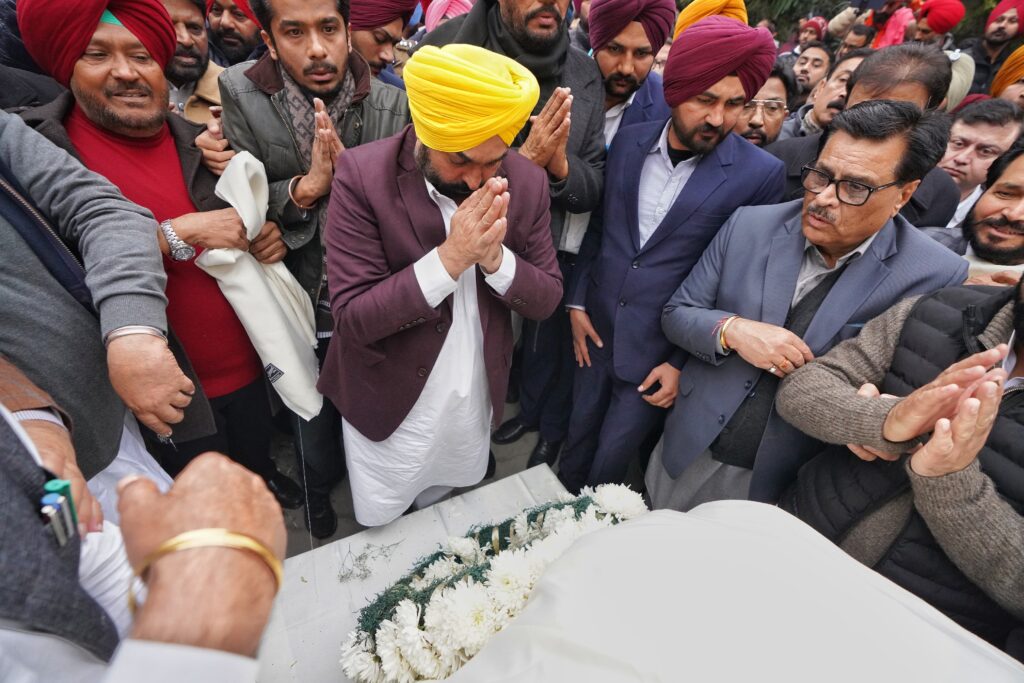 Chief Minister Mann Condoles Passing of MLA Gurpreet Singh Gogi
