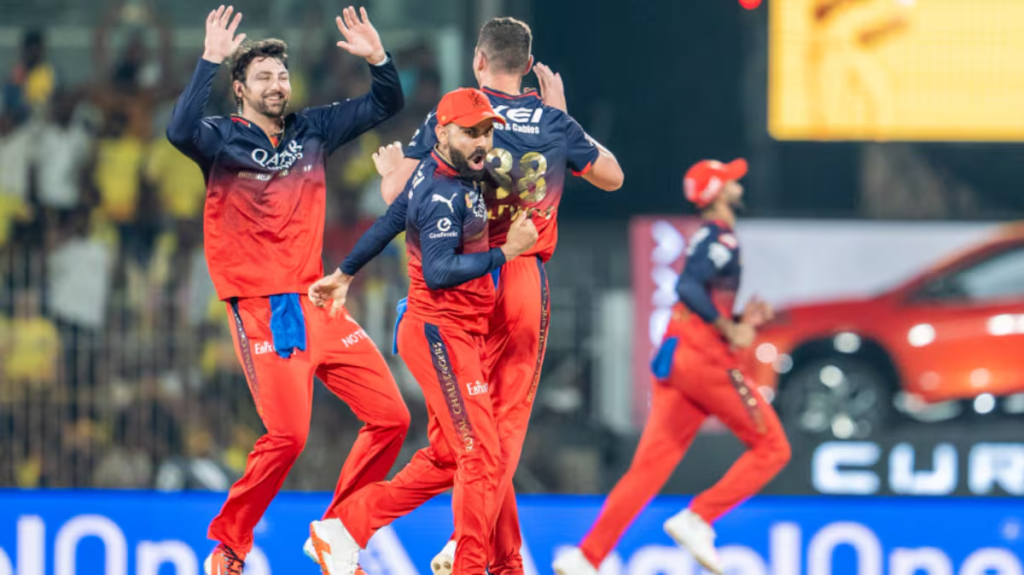RCB Stuns MI with 12-Run Triumph in Wankhede Run-Fest Thriller