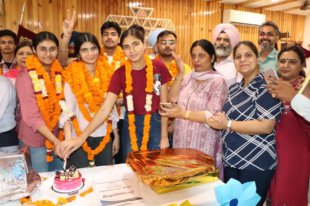 Scholar Fields Public School Patiala Shines in CBSE Class 12 Results