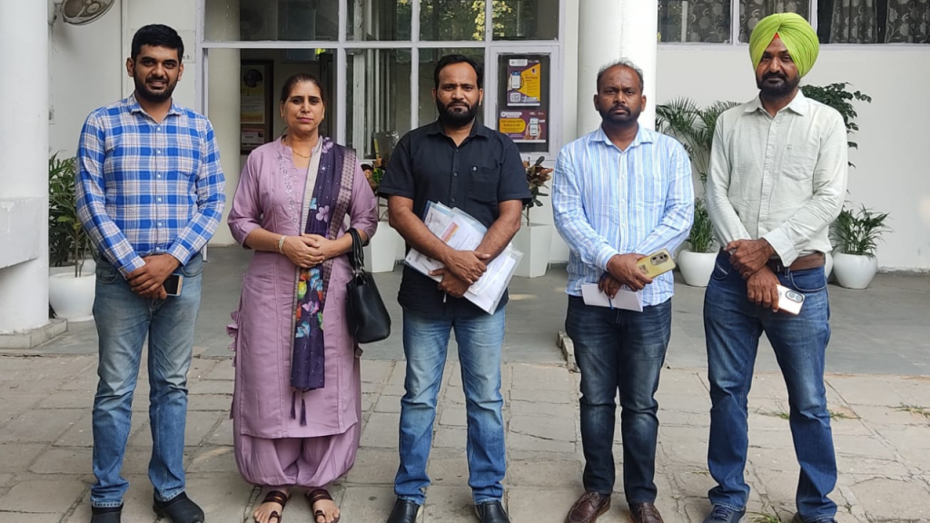 NHM Punjab Health Workers Stage Protest Against Mann Government’s Delays in Ludhiana West