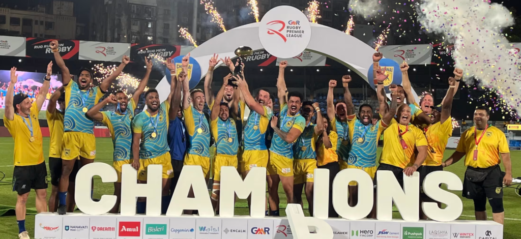 Chennai Bulls Dominate Delhi Redz 41-0 to Claim Inaugural Rugby Premier League 2025 Title
