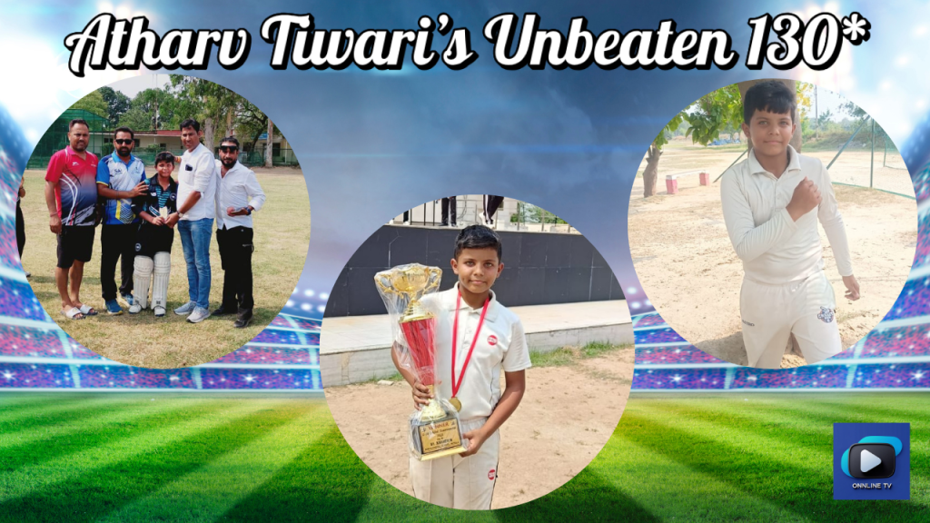 Atharv Tiwari’s Unbeaten 130 Powers BECC to Thrilling Chase Against CCA Chandigarh