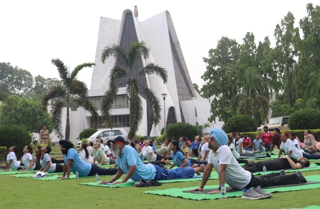Punjabi University Celebrates 11th International Yoga Day with Zeal