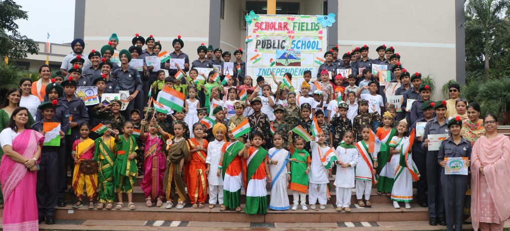Scholar Fields Public School Celebrates 79th Independence Day with Patriotic Zeal