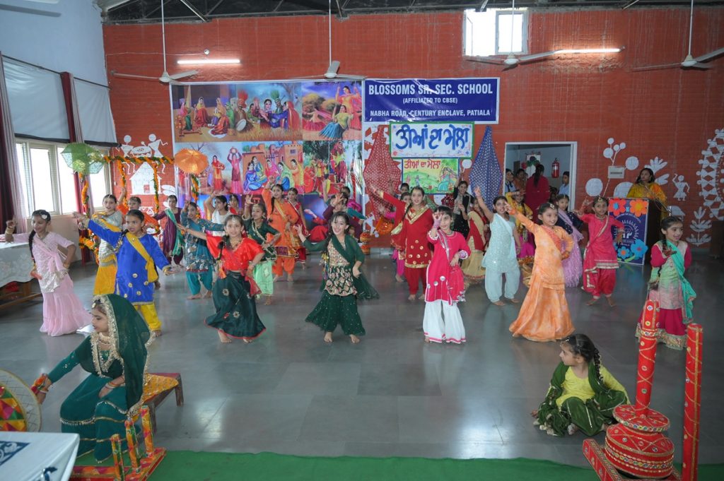 Teej Festival Celebration at Blossoms School