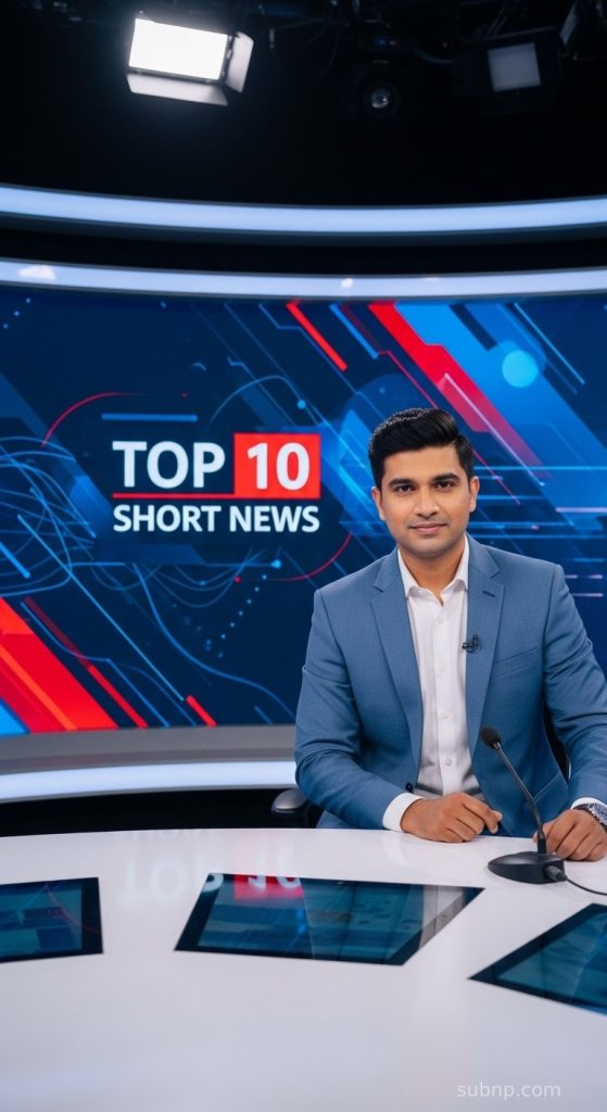 Top-10, Short News in English, 07August