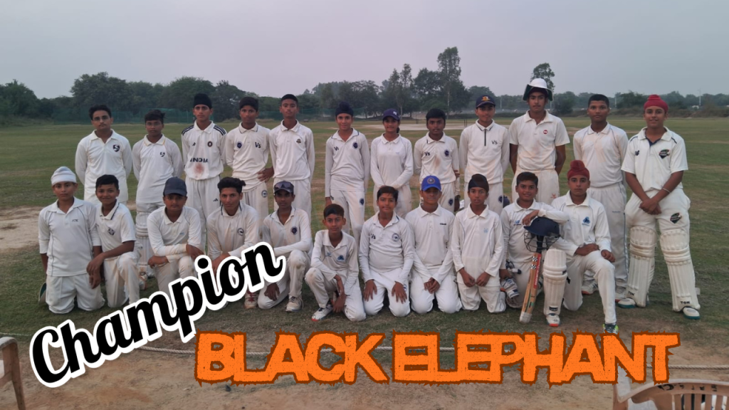 Black Elephant’s Strategy: Winning by 44 Runs Against Barnala XI