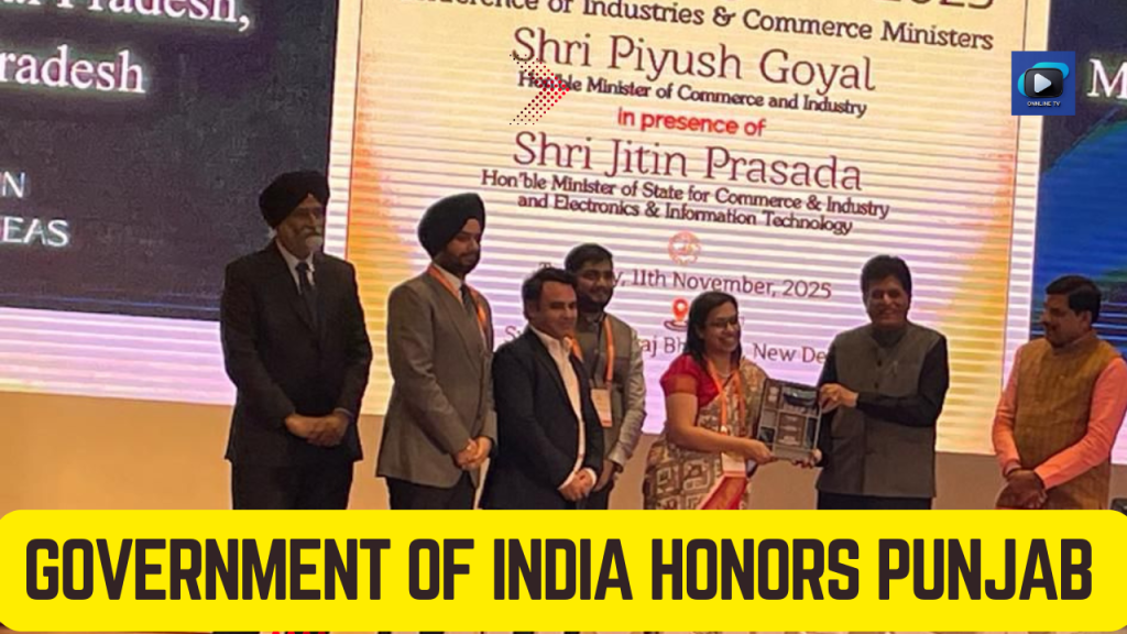 Government of India Honors Punjab for Industrial Excellence