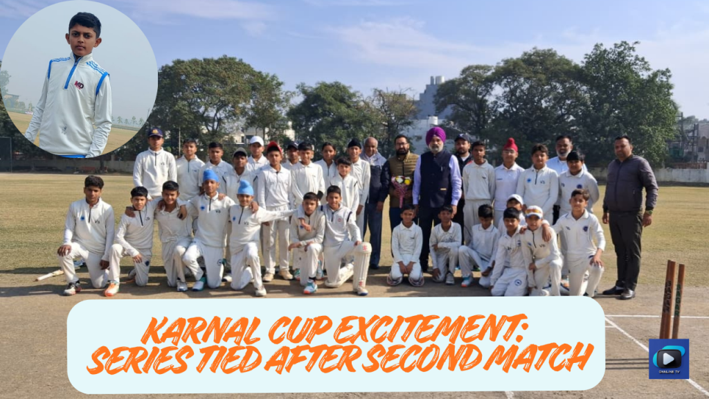 Karnal Cup Excitement: Series Tied After Second Match