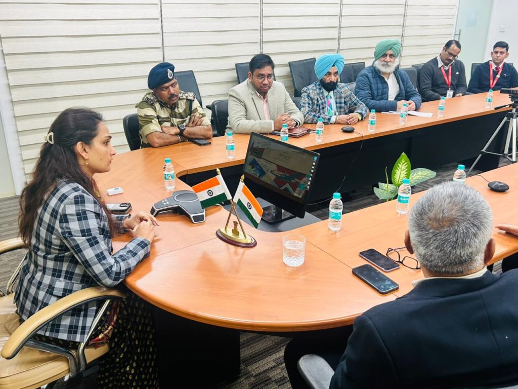 Ensuring Order: 24/7 Control Room at Punjab Airport