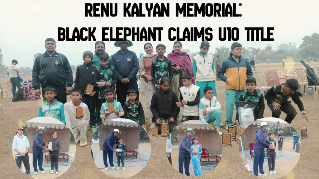 Renu Kalyan Memorial: Black Elephant Claims U10 Title
