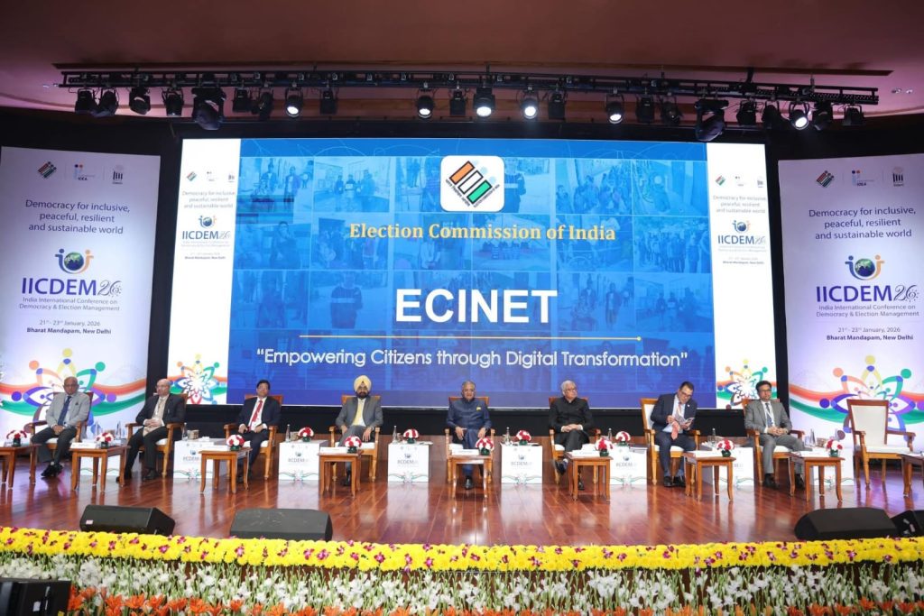 ECINET Digital Platform Launched at IICDEM-2026