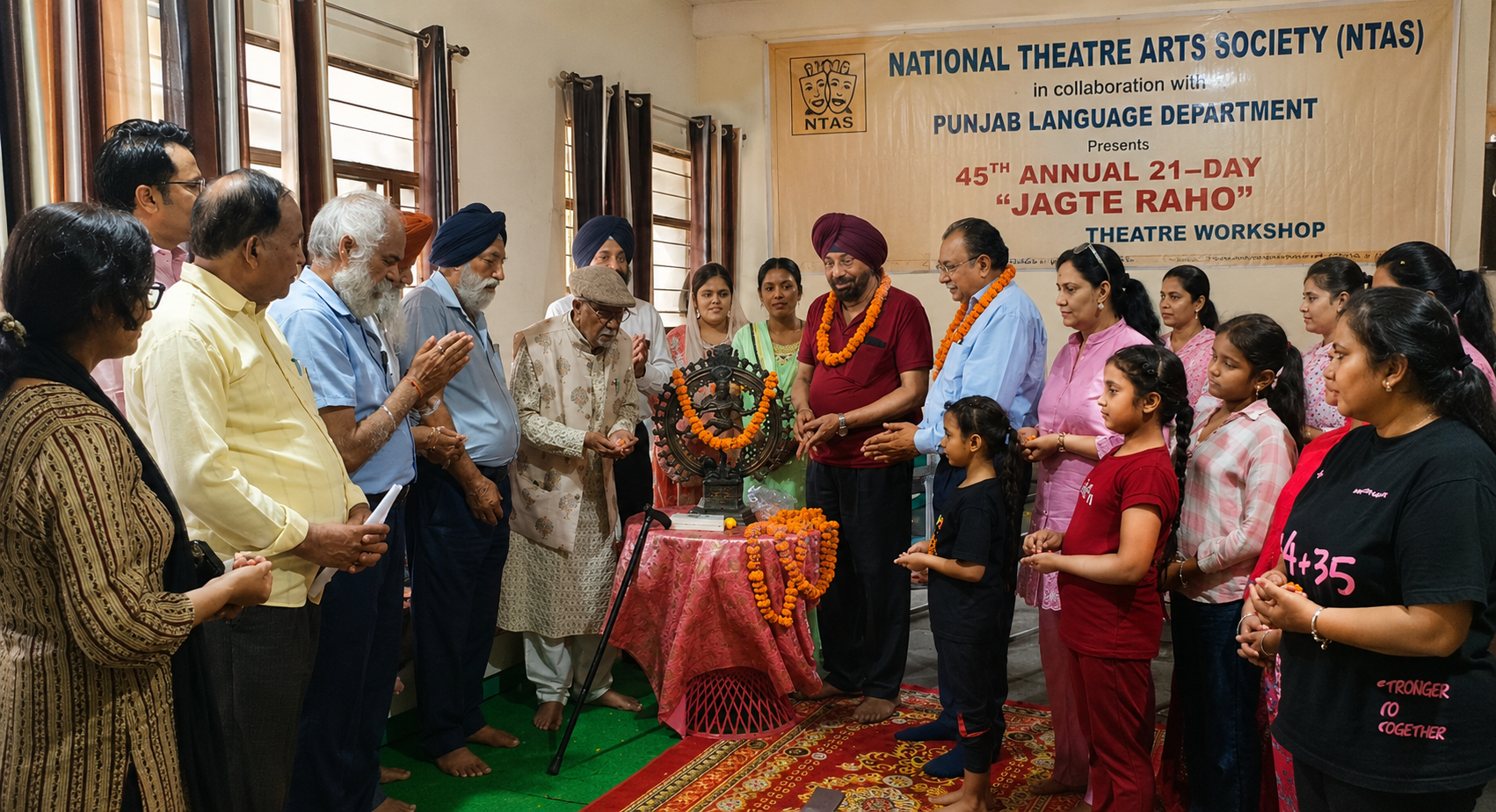NTAS Launches 45th Annual ‘Jagte Raho’ Theatre Workshop in Patiala